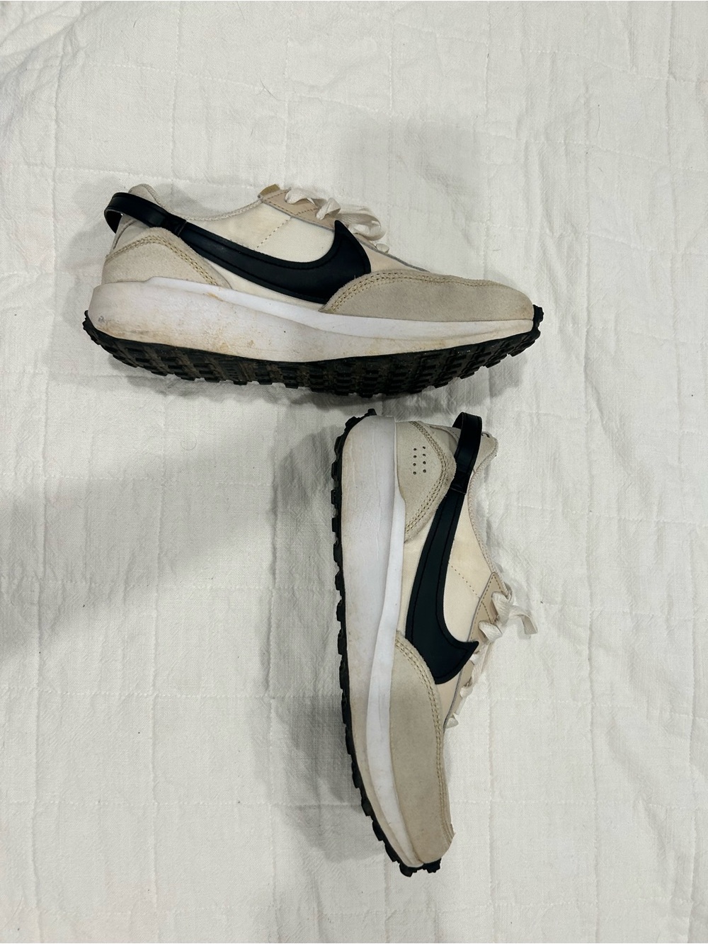 Nike Women’s Waffle Debut Cream and Black